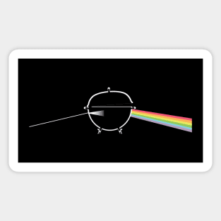 Dark Side of the Grill Sticker